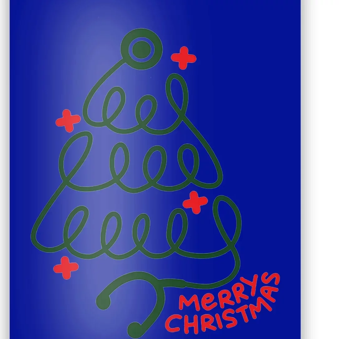 Nurse Christmas Medical Xmas Med Students Gift Poster