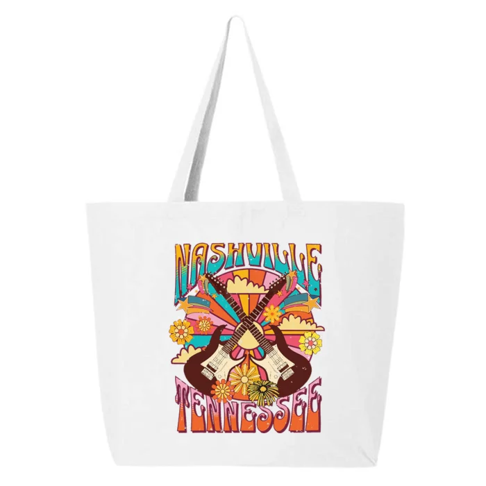 Nashville Country Music City Trip Retro Nash Bash Bach 25L Jumbo Tote