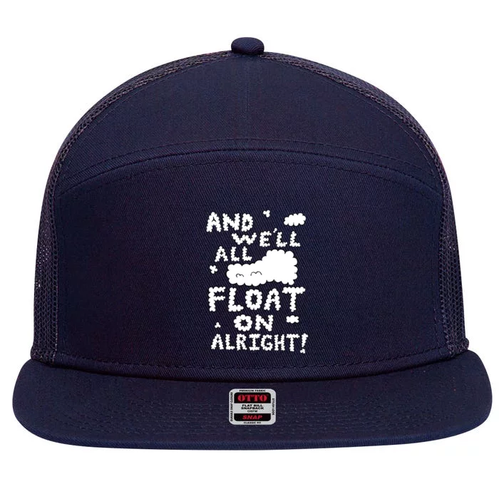 New Cloud Modest Mouse Float 7 Panel Mesh Trucker Snapback Hat