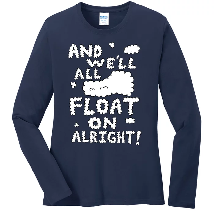 New Cloud Modest Mouse Float Ladies Long Sleeve Shirt