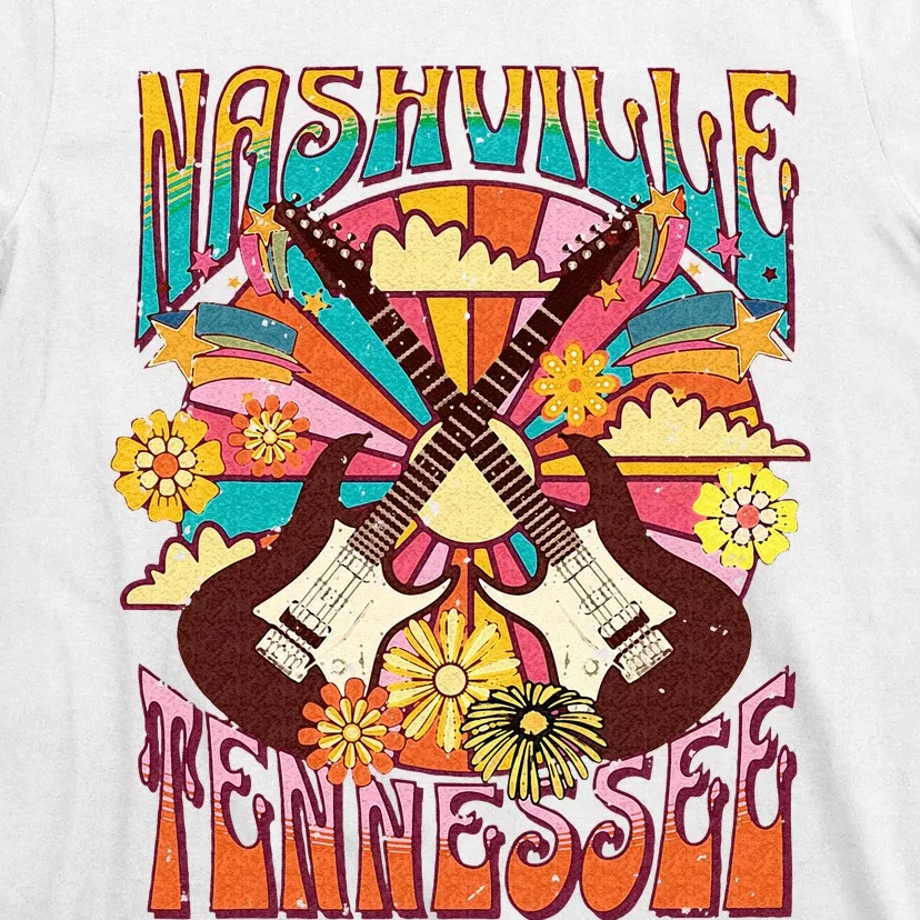 Nashville Country Music City Girls Trip Retro Nash Bash Bach T-Shirt