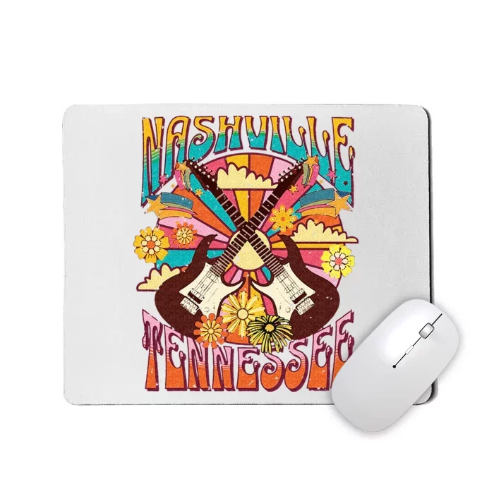 Nashville Country Music City Girls Trip Retro Nash Bash Bach Mousepad