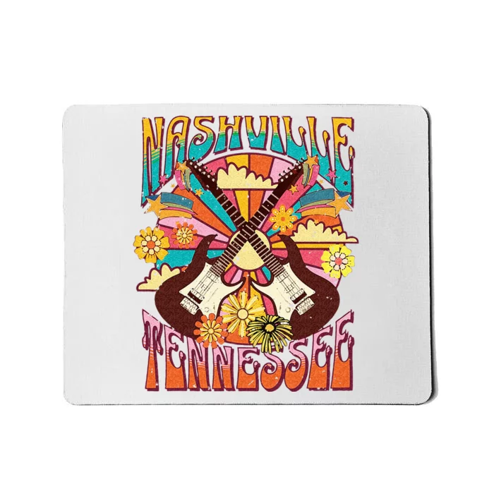 Nashville Country Music City Girls Trip Retro Nash Bash Bach Mousepad