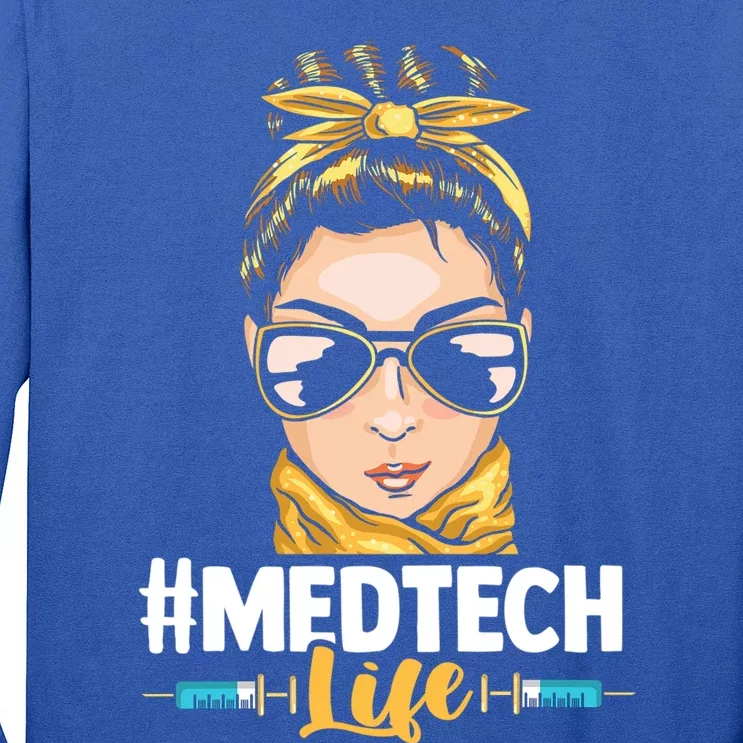 Nursing Crew Medical Frontliner Nurse Medcute Gifttech Life Cute Gift Long Sleeve Shirt