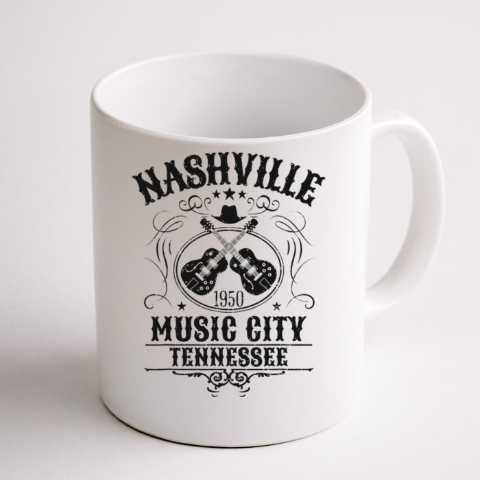 Nashville Country Music City Girls Trip Retro Nash Bash Bach Front & Back Coffee Mug