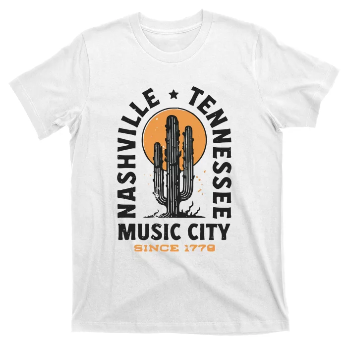 Nashville Cute Nashville Music City Since 1779 T-Shirt