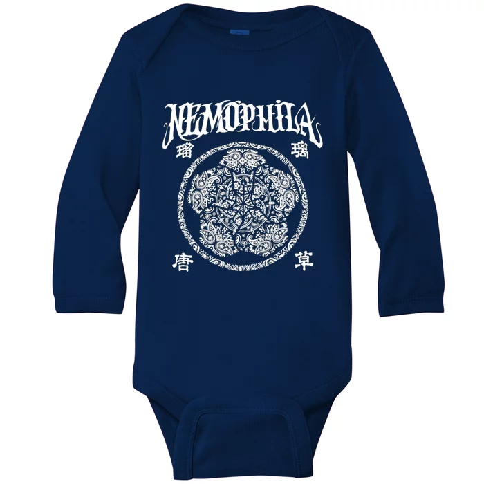 Nemophila Copy Baby Long Sleeve Bodysuit