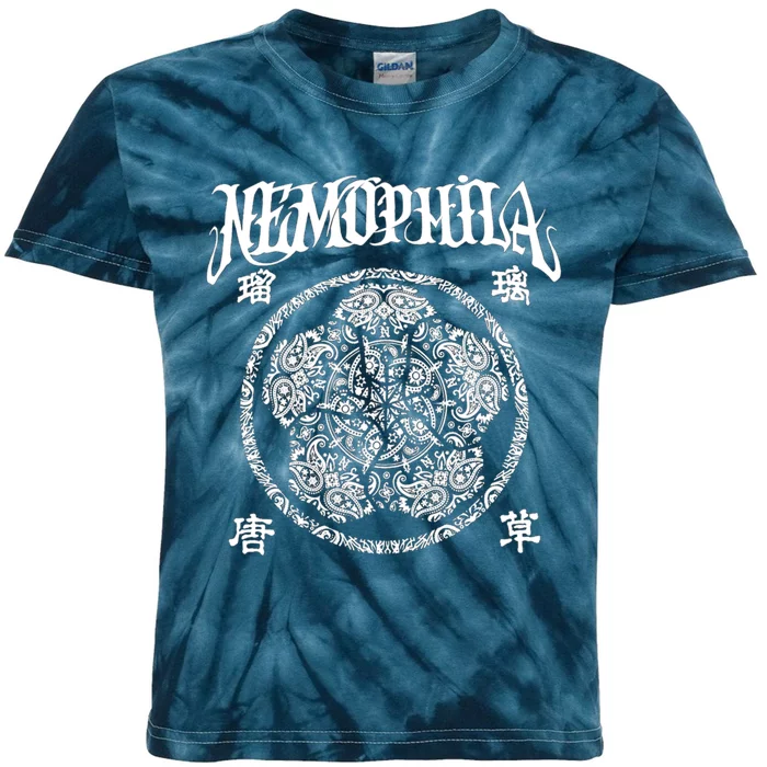 Nemophila Copy Kids Tie-Dye T-Shirt