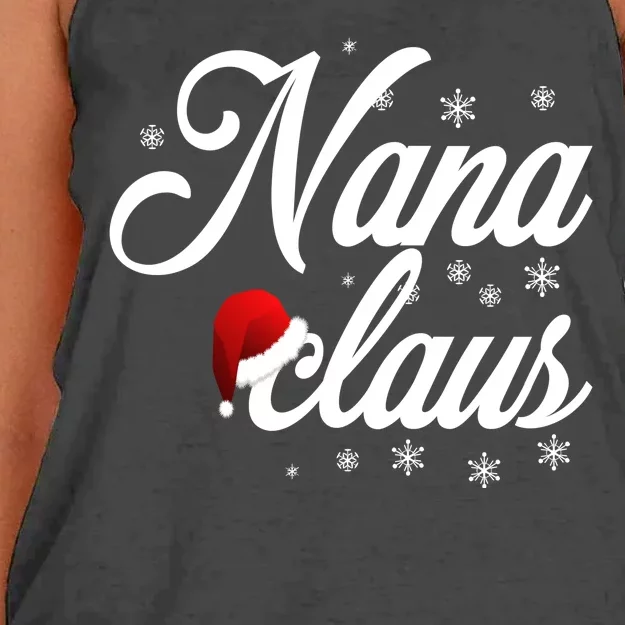 Nana Claus Women's Knotted Racerback Tank