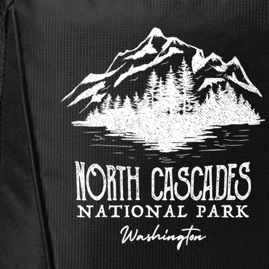 North Cascades National Park Mountain Washington Cool Gift City Backpack