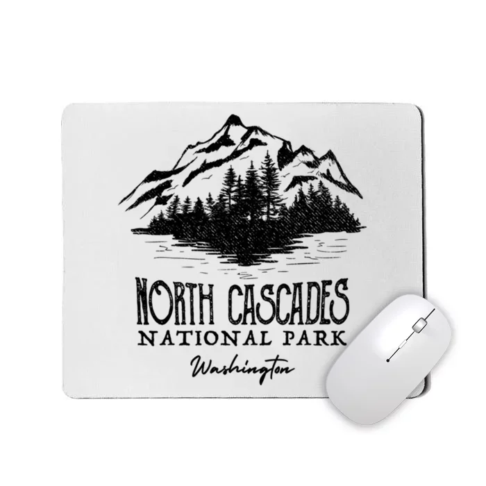 North Cascades National Park Mountain Washington Cool Gift Mousepad