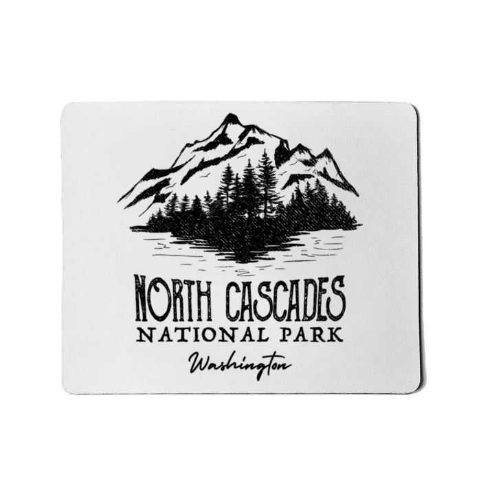 North Cascades National Park Mountain Washington Cool Gift Mousepad