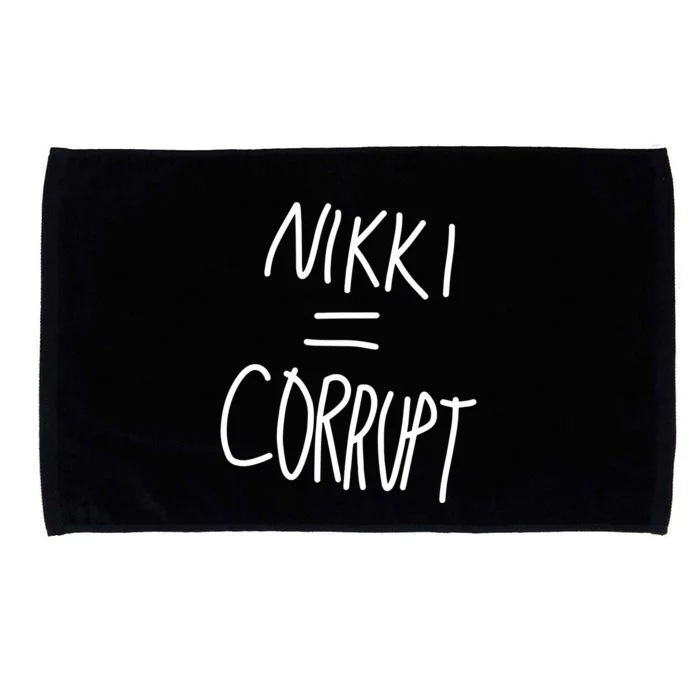 Nikki = Corrupt Microfiber Hand Towel