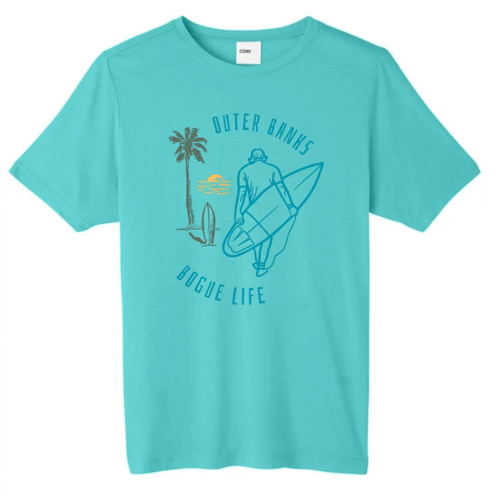 North Carolina NC Beach Bogue Life ChromaSoft Performance T-Shirt