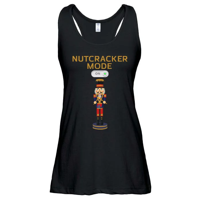 Nutcracker Christmas Nutcracker Mode On Ladies Essential Flowy Tank