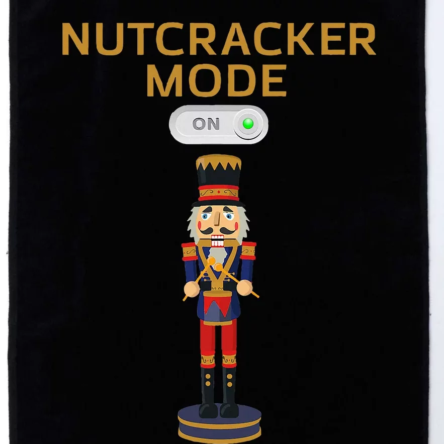 Nutcracker Christmas Nutcracker Mode On Platinum Collection Golf Towel