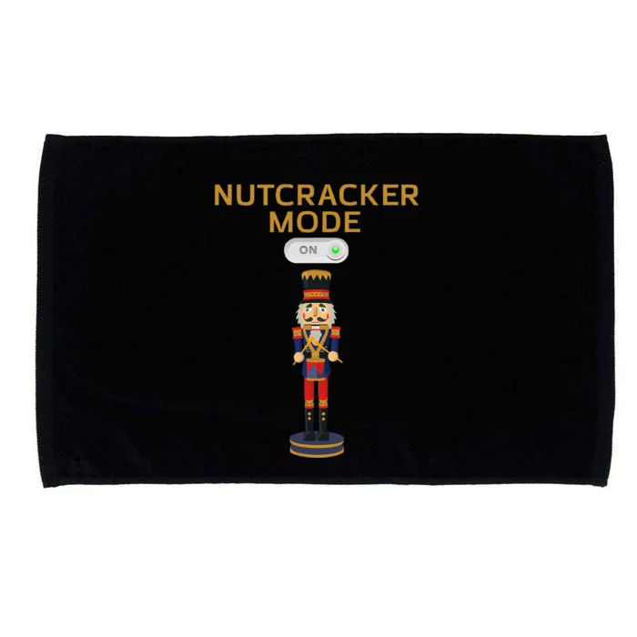 Nutcracker Christmas Nutcracker Mode On Microfiber Hand Towel