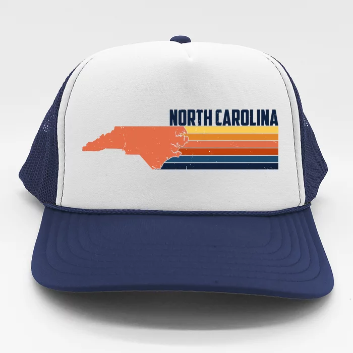 Retro Vintage North Carolina Trucker Hat