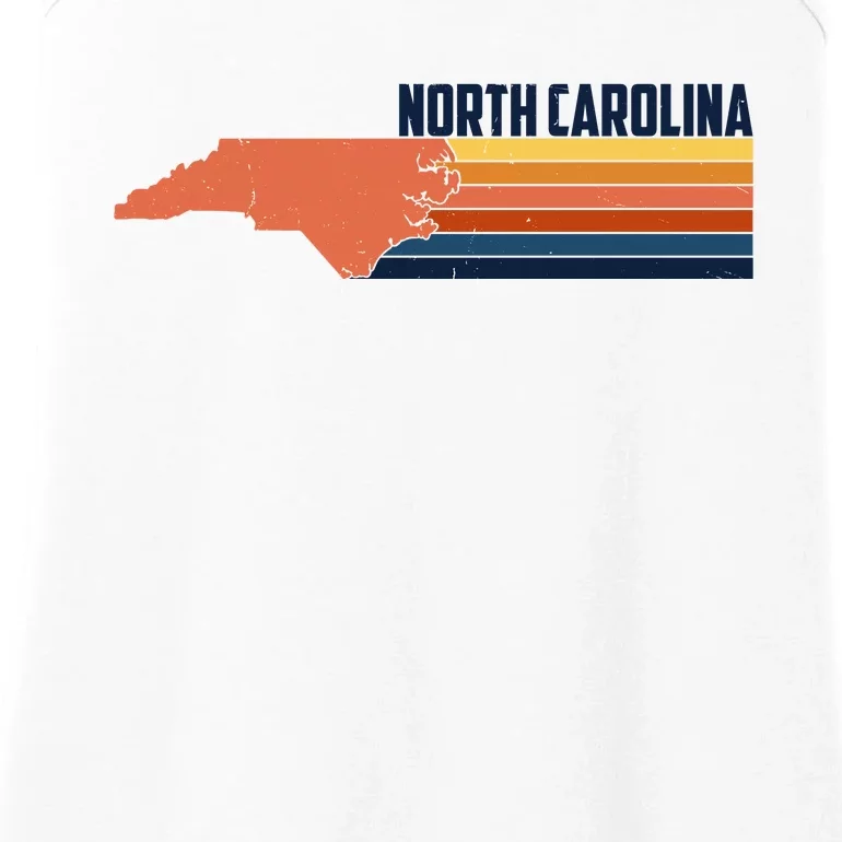 Retro Vintage North Carolina Ladies Essential Tank