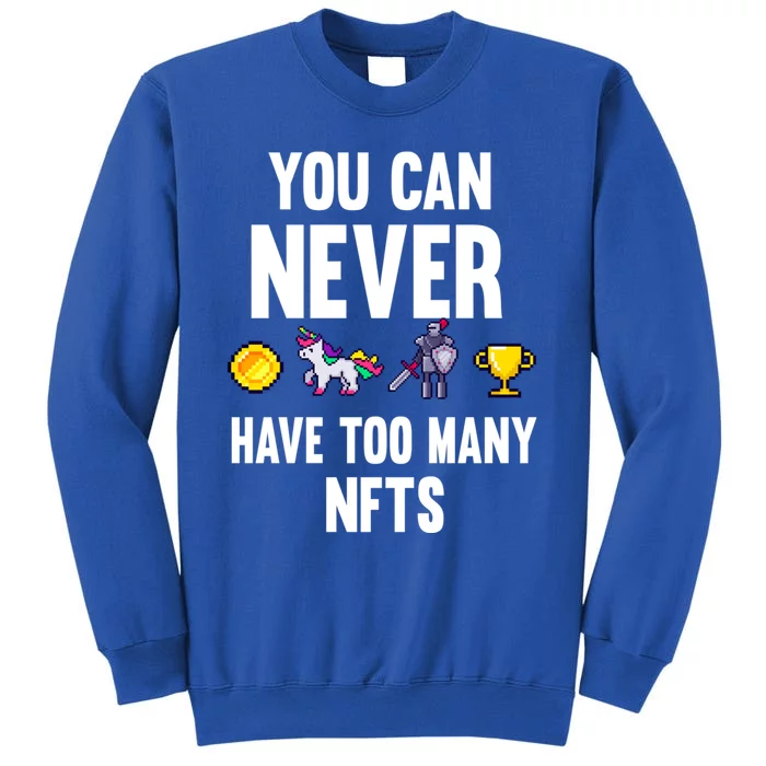 Nft Crypto Non Fungible Token Digital Art Collectibles Token Gift Tall Sweatshirt