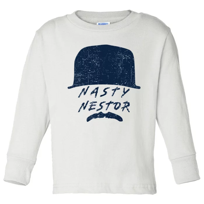 Nestor Cortes Toddler Long Sleeve Shirt