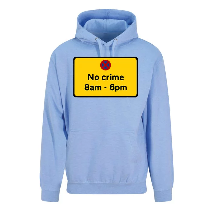 No Crime Unisex Surf Hoodie