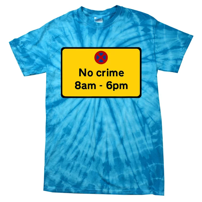 No Crime Tie-Dye T-Shirt