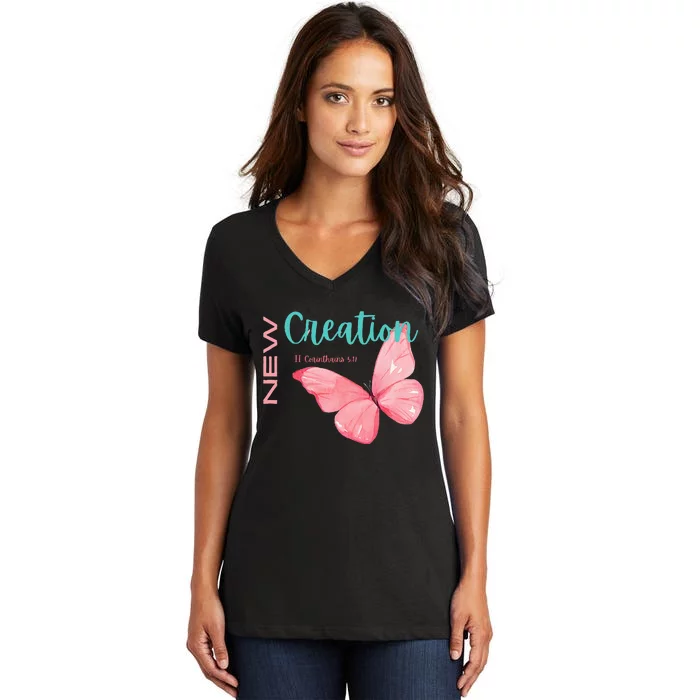 New Creation Women's V-Neck T-Shirt