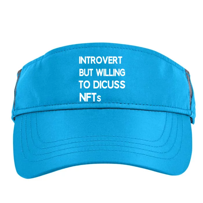 Nft Crypto Non Fungible Token Art Collectibles Introvert Meaningful Gift Adult Drive Performance Visor