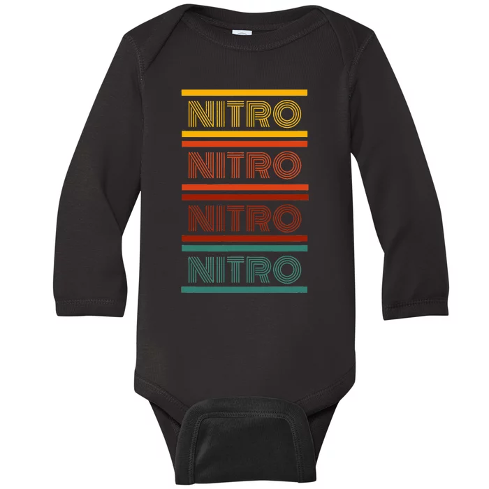 Nitro Car Baby Long Sleeve Bodysuit