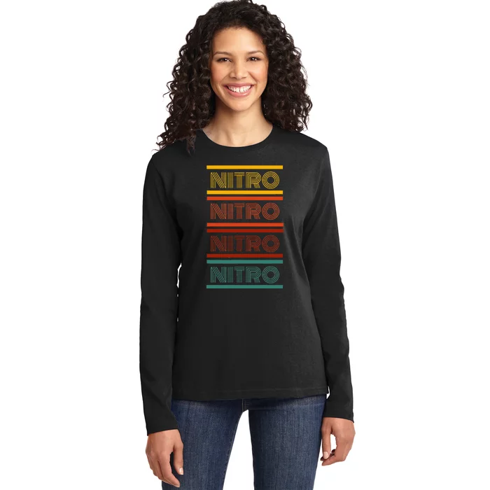 Nitro Car Ladies Long Sleeve Shirt