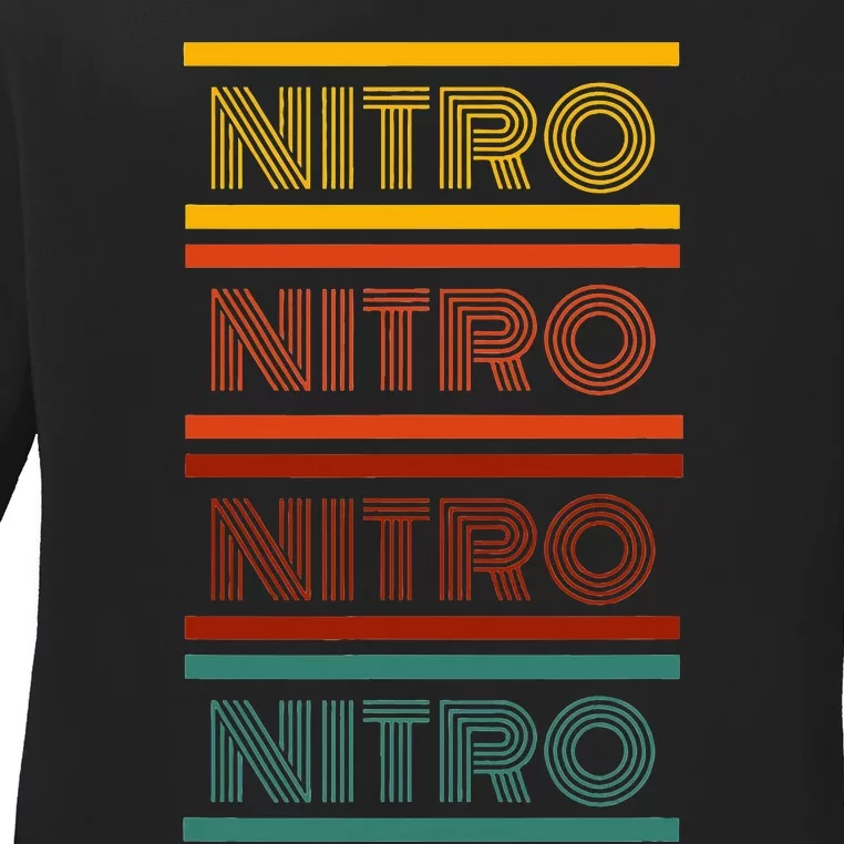 Nitro Car Ladies Long Sleeve Shirt