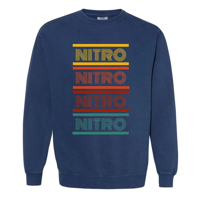 Nitro Car Garment-Dyed Sweatshirt