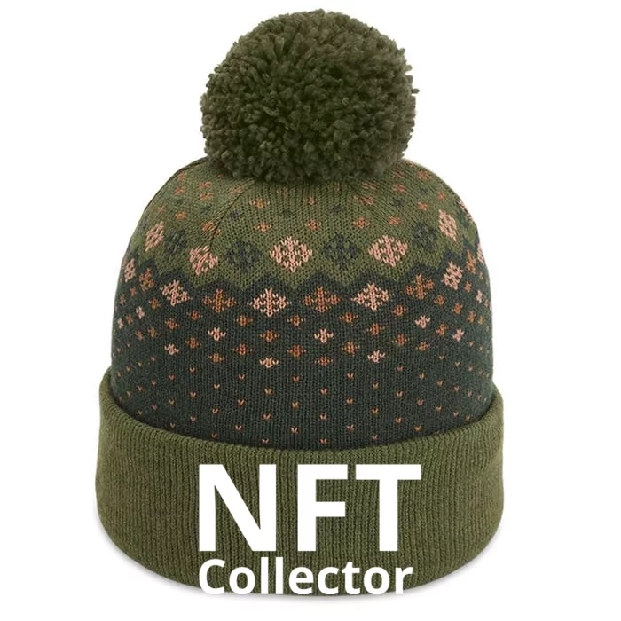 NFT Collector The Baniff Cuffed Pom Beanie