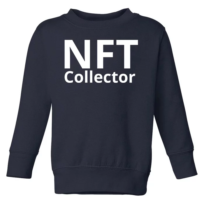 NFT Collector Toddler Sweatshirt