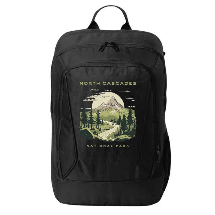 North Cascades National Park Vintage City Backpack