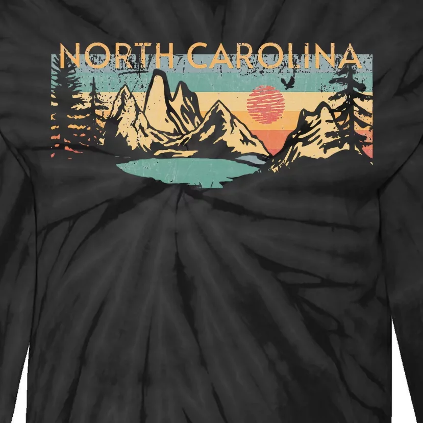 North Carolina Tie-Dye Long Sleeve Shirt