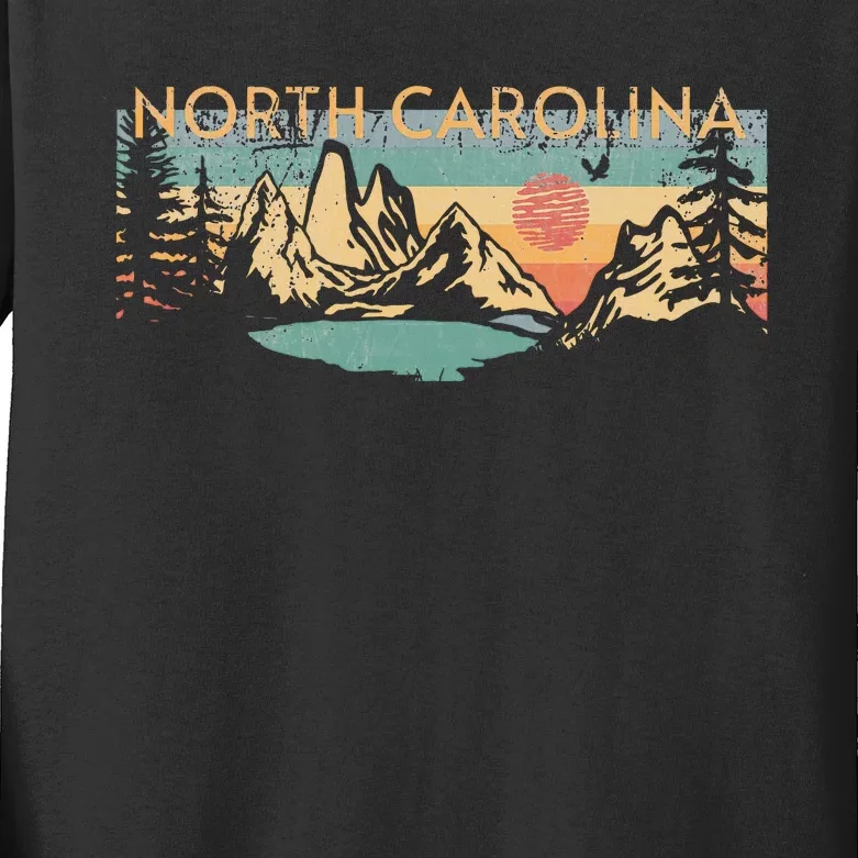 North Carolina Kids Long Sleeve Shirt