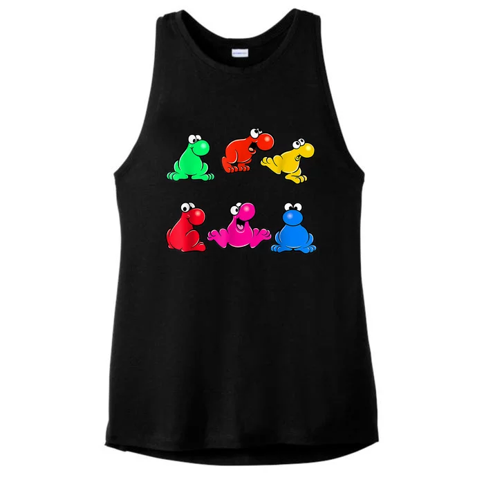 Nerds Candy Ladies Tri-Blend Wicking Tank