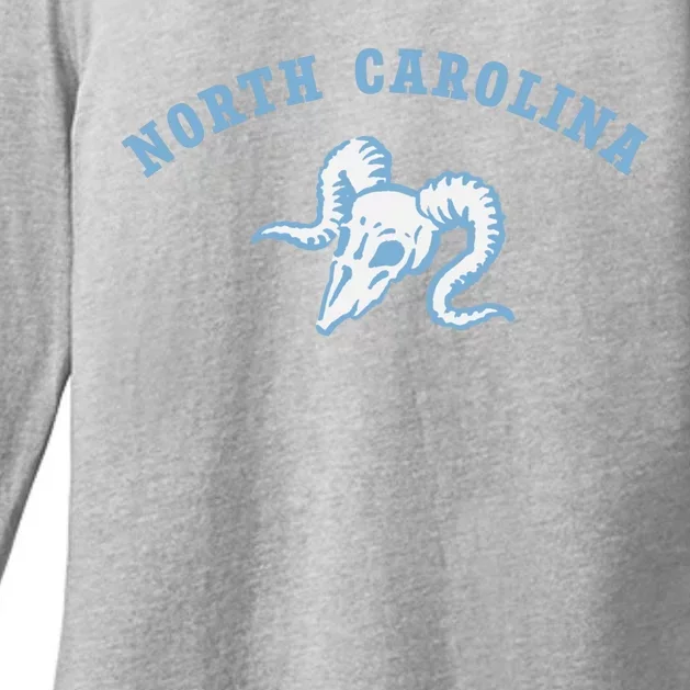 North Carolina Womens CVC Long Sleeve Shirt