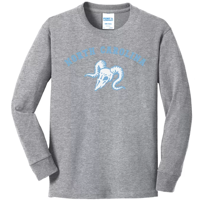 North Carolina Kids Long Sleeve Shirt