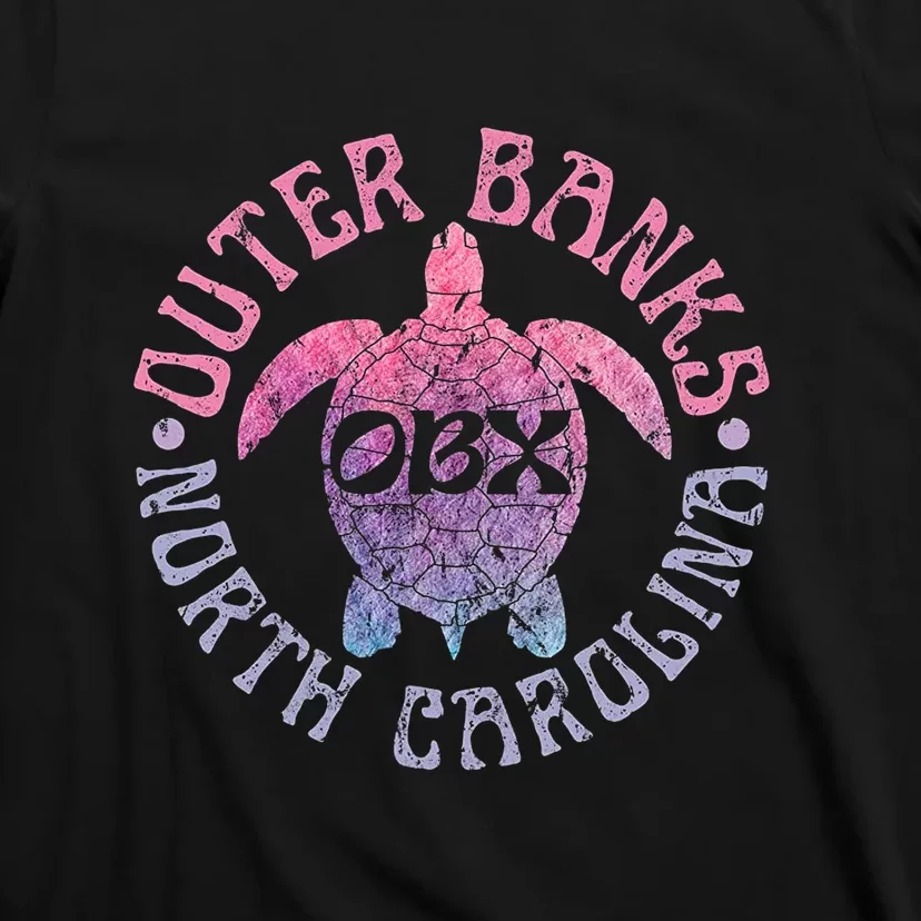 North Carolina Obx Sea Turtle Beach Vintage Great Gift T-Shirt