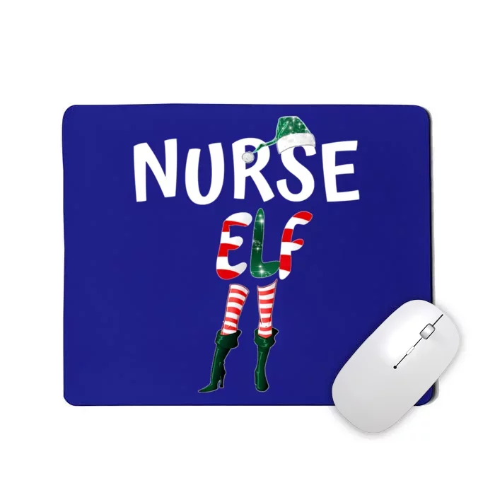 Nurse Christmas Outfit Great Xmas Gift For A Nurse Gift Mousepad