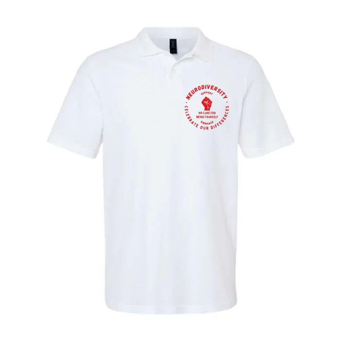 Neurodiversity Celebrate Our Differences Embrace Support Softstyle Adult Sport Polo