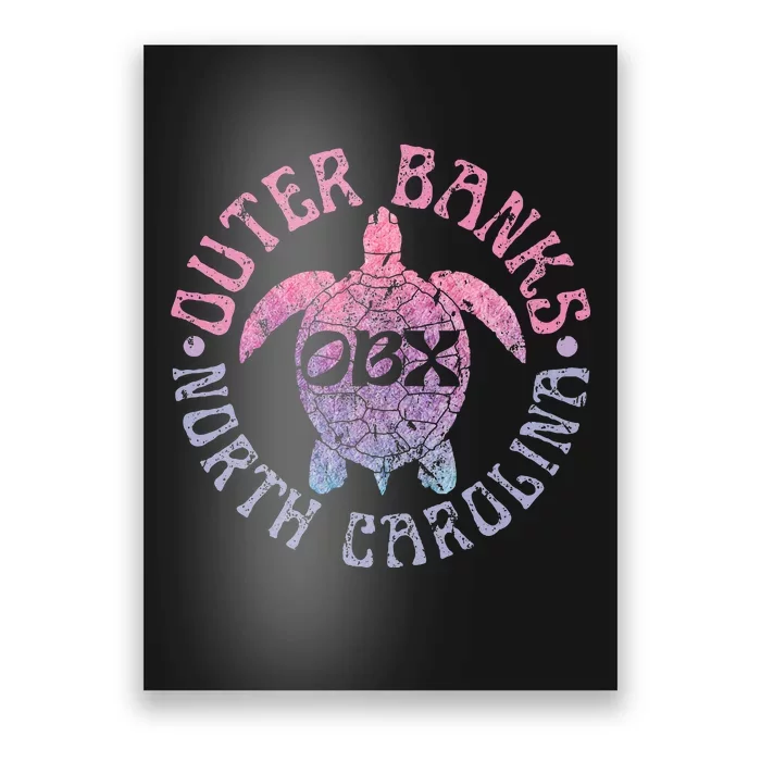 North Carolina Obx Sea Turtle Beach Poster