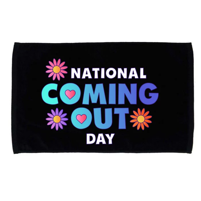 National Coming Out Day Lgbtq Cute Gift Microfiber Hand Towel