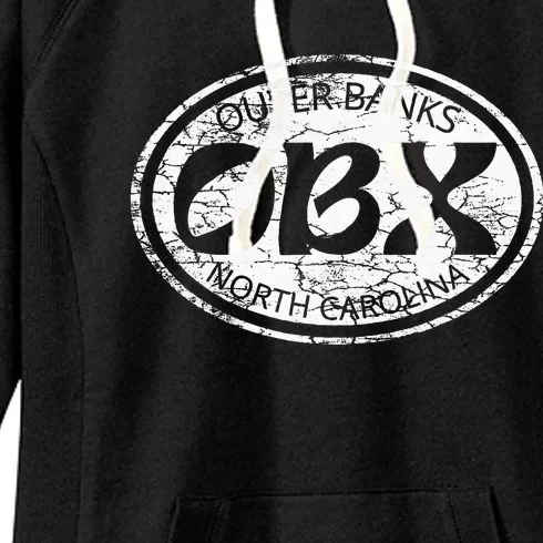 North Carolina Obx Beach Summer Travel Women's Fleece Hoodie