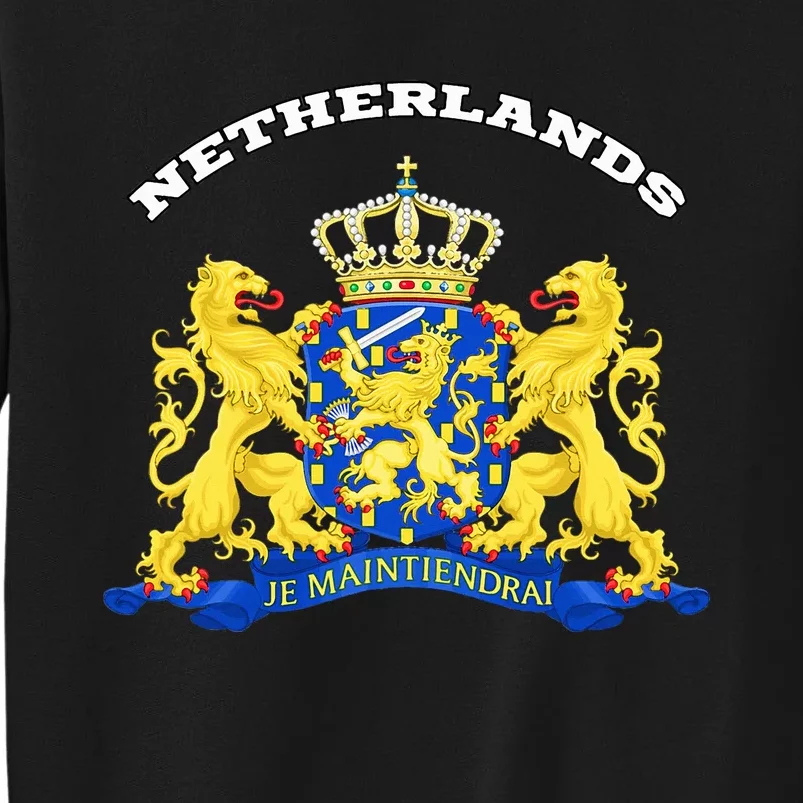 Netherlands Coat Of Arms Flag Souvenir Amsterdam Sweatshirt