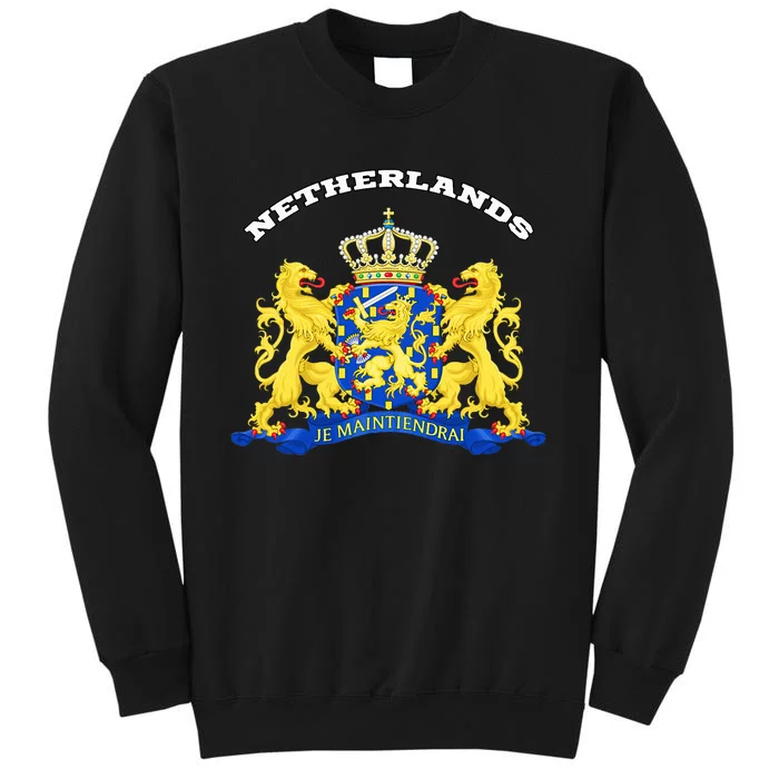 Netherlands Coat Of Arms Flag Souvenir Amsterdam Sweatshirt