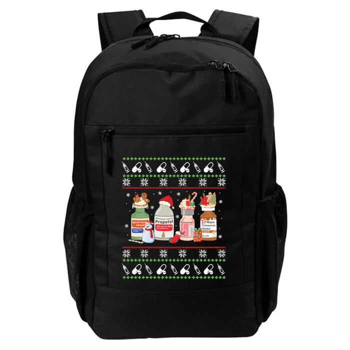 Nurse Christmas Propofol Christmas Er Daily Commute Backpack